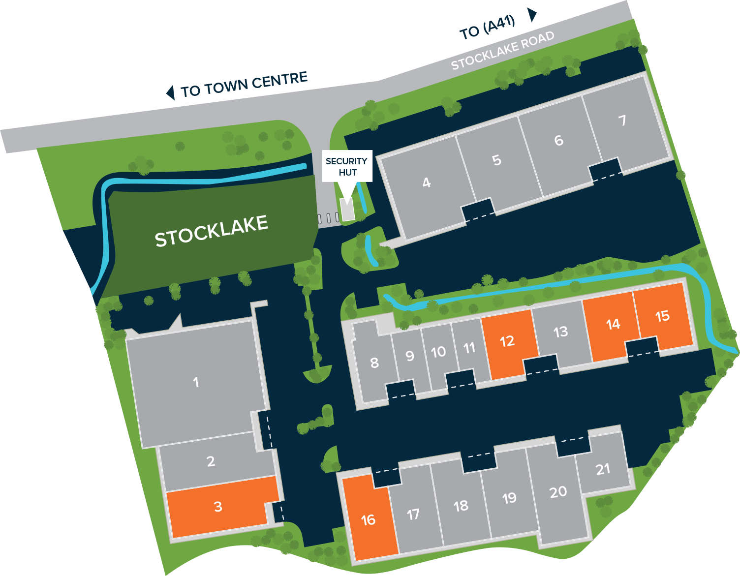 Available Units at Stocklake Park, AYLESBURY, BUCKINGHAMSHIRE, HP20 1DQ